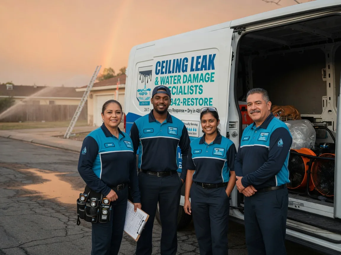 Ceiling Leak Cleanup company in Cold Spring, MN