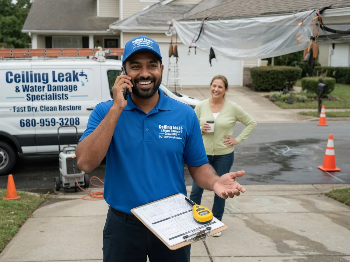 Ceiling Leak Cleanup Cold Spring, MN FAQs